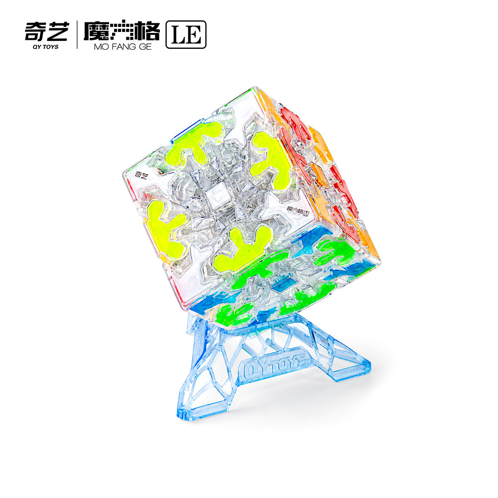 QiYi Speed Gear Cube 3x3 (Tiled, Magnetic + Ball-Core, LE)