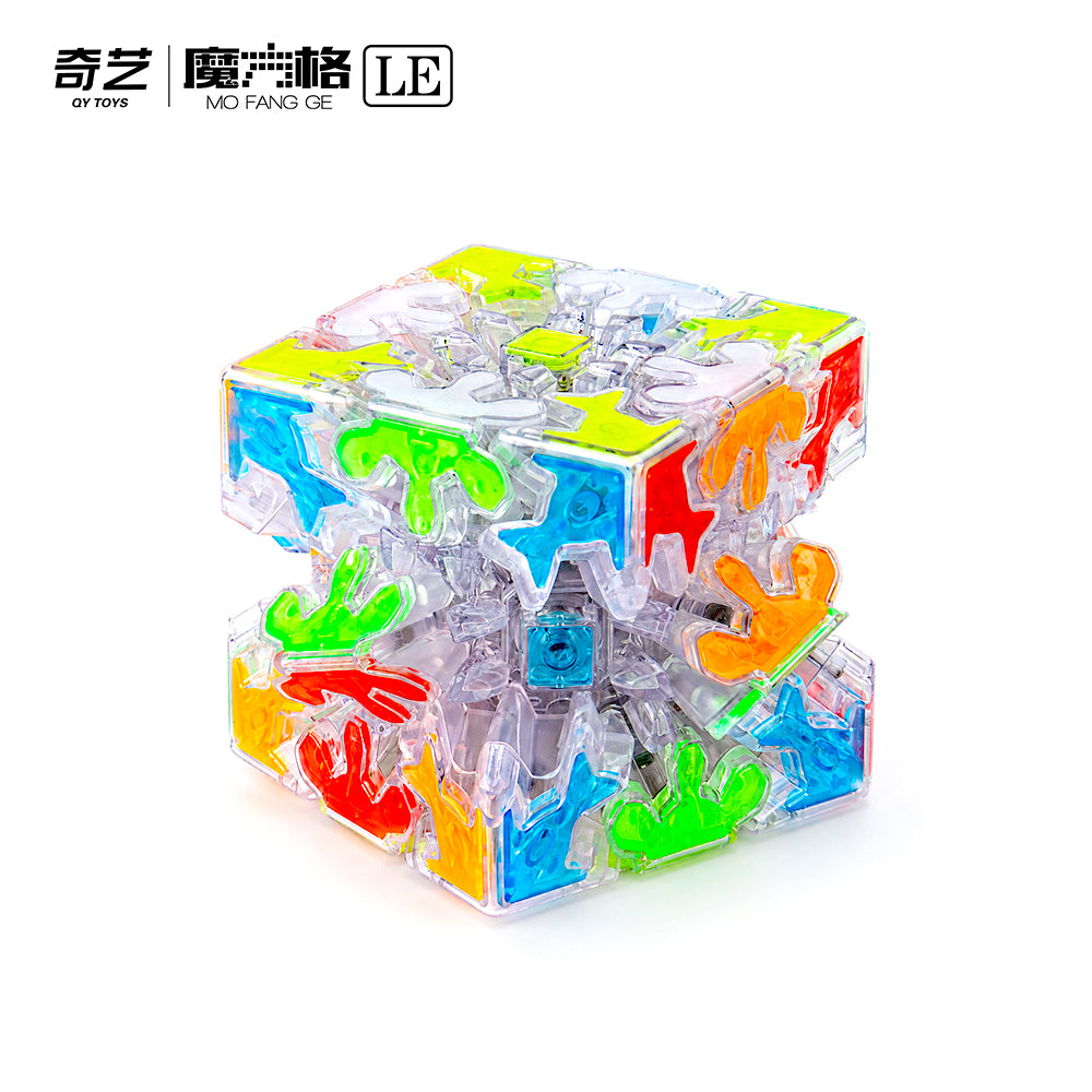 QiYi Speed Gear Cube 3x3 (Tiled, Magnetic + Ball-Core, LE)