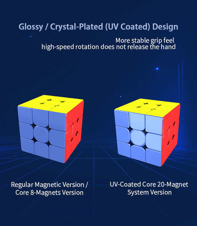 ESCube ES3 3x3 (Magnetic + 20-Magnet Ball-Core + UV Coated)