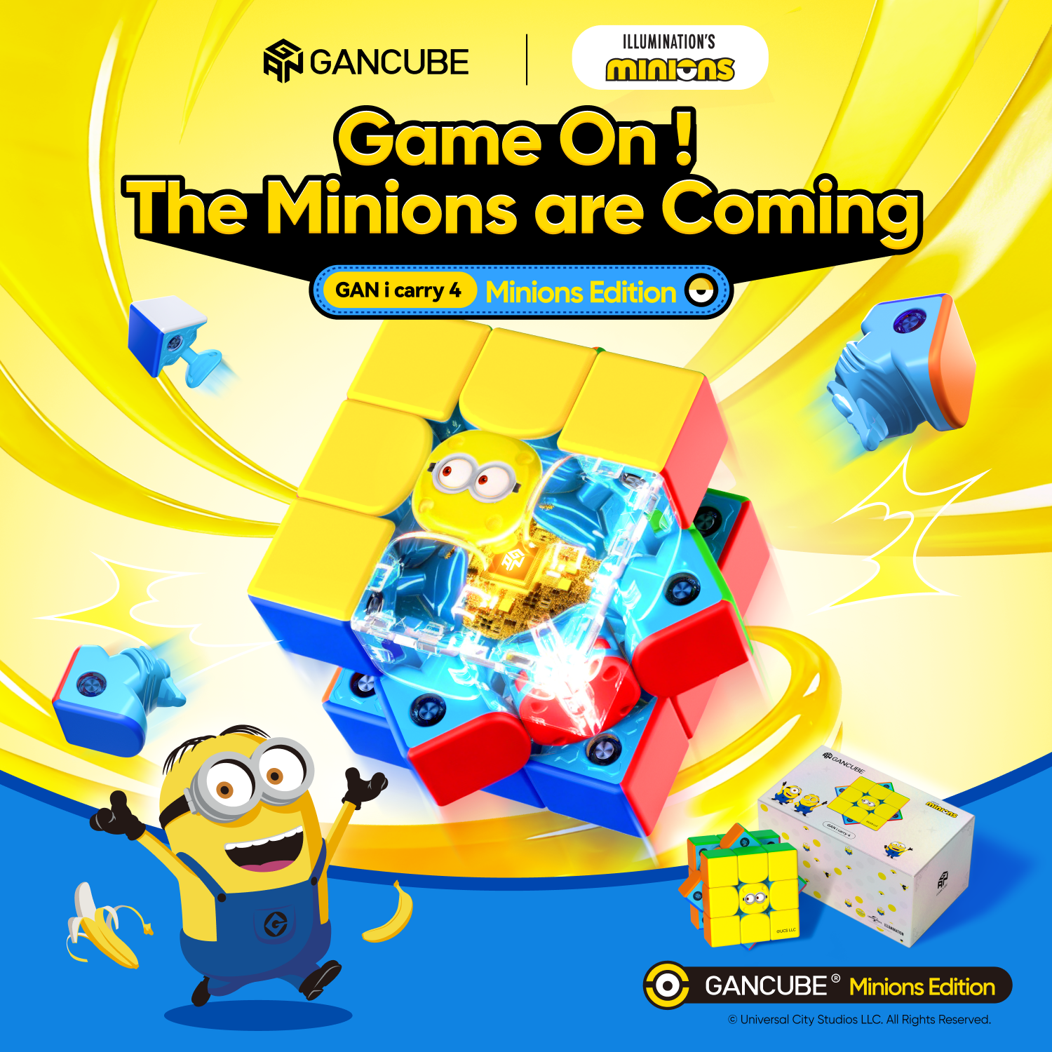 GAN356 i Carry 4 3x3 (Minions Edition)