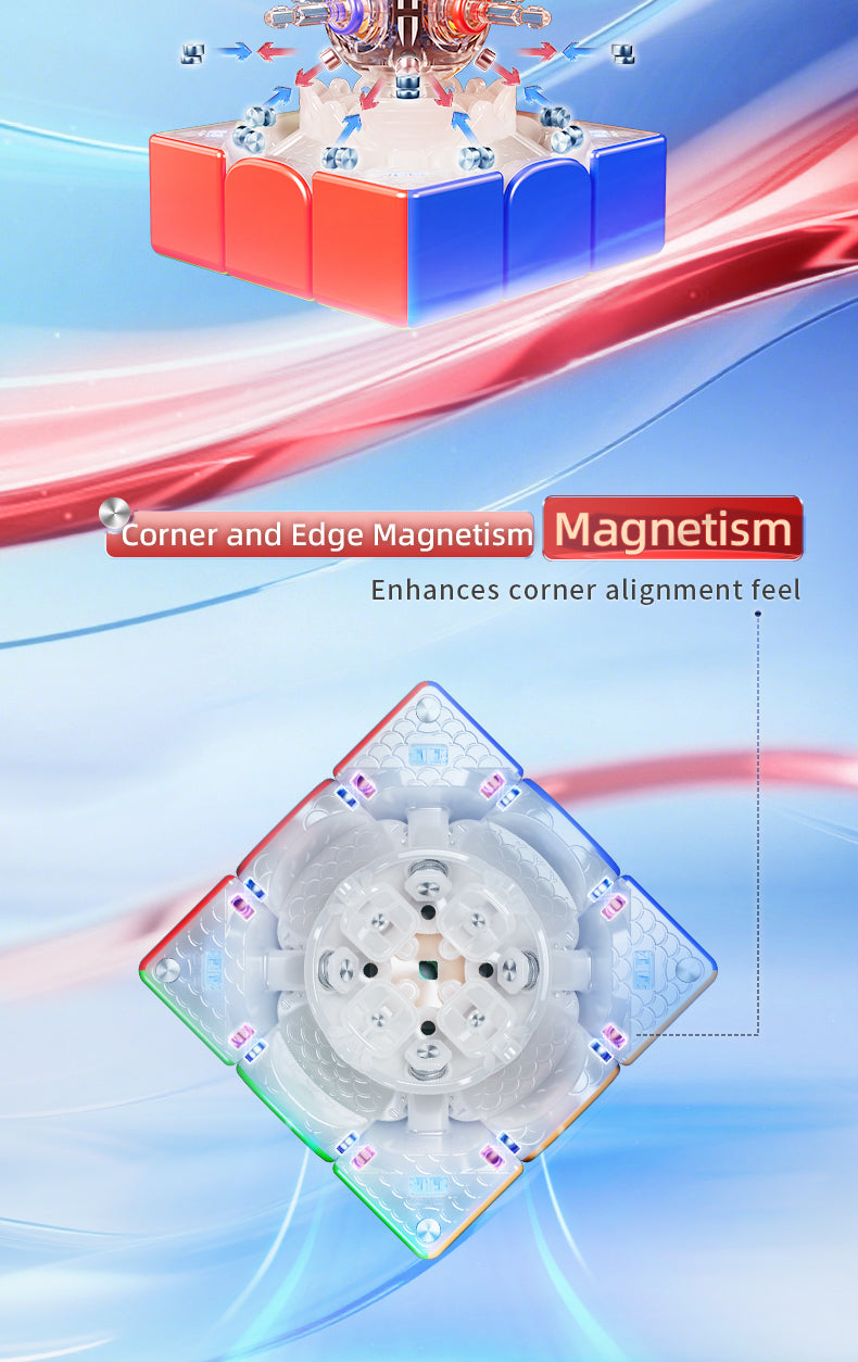 MoYu Super AoLong AI 3x3 (8-Magnet Ball-Core + MagLev + UV)