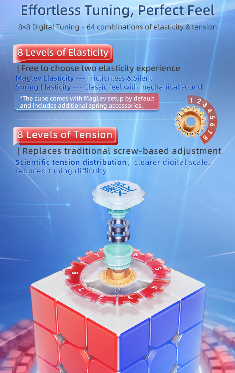 MoYu Super AoLong AI 3x3 (8-Magnet Ball-Core + MagLev + UV)