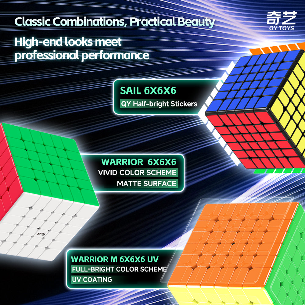 QiYi Warrior 6x6 (PiCube Core-Magnetic + UV)