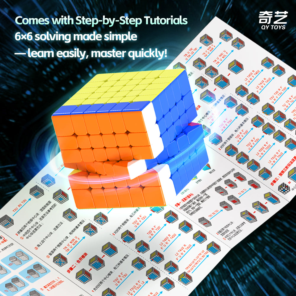 QiYi Warrior 6x6 (PiCube Core-Magnetic + UV)