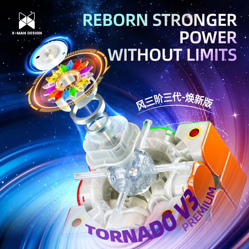 X-Man Tornado V3 3x3 Premium (Flagship UV)