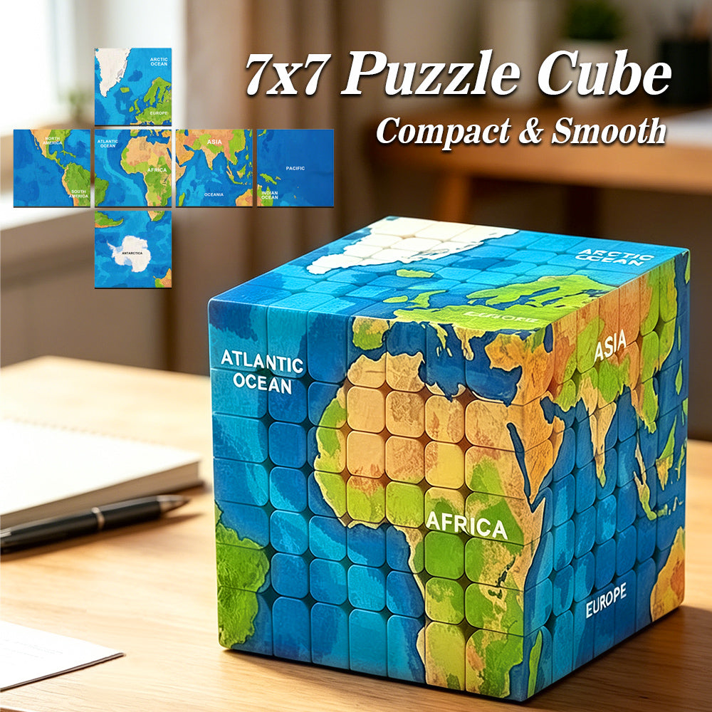 Ziina World Map 7x7 (B)