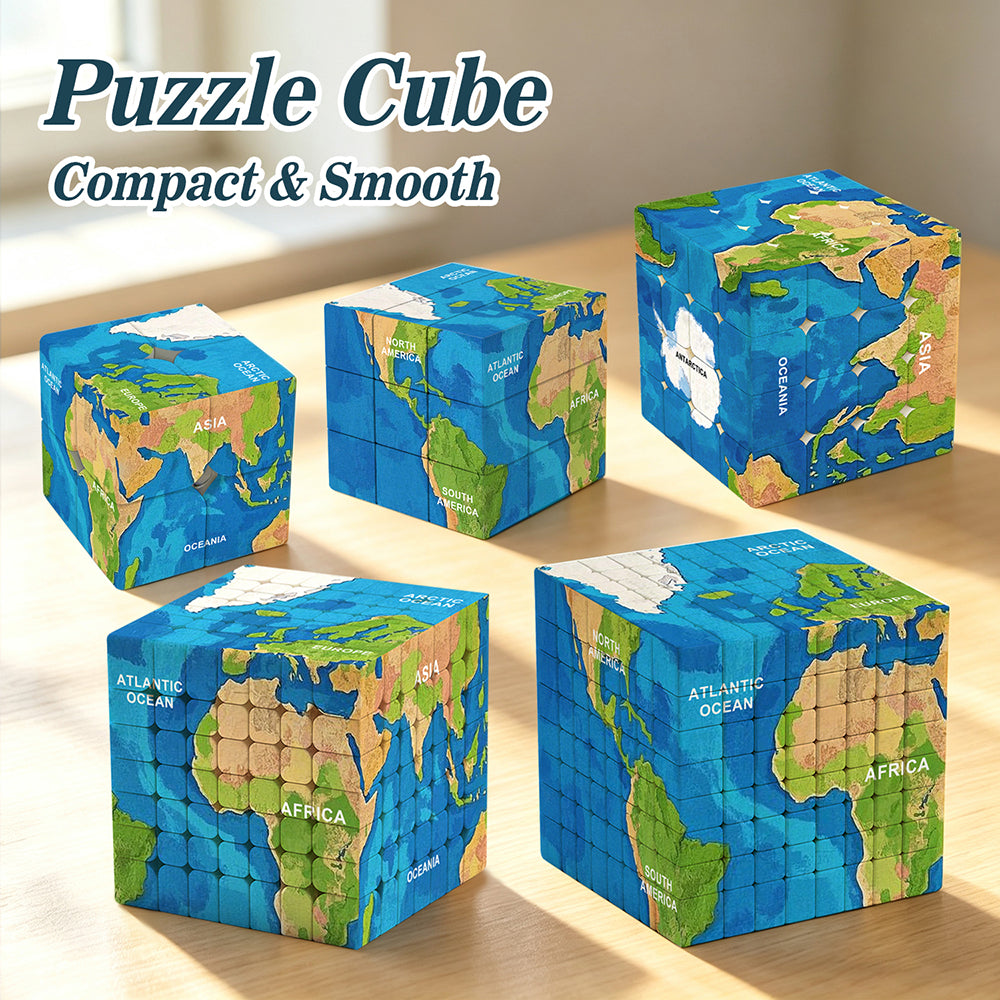 Ziina World Map 8x8 (B)