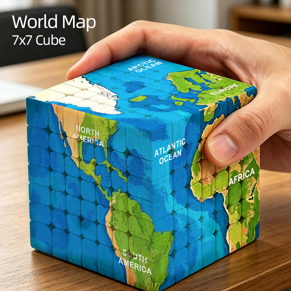 Ziina World Map 7x7 (B)