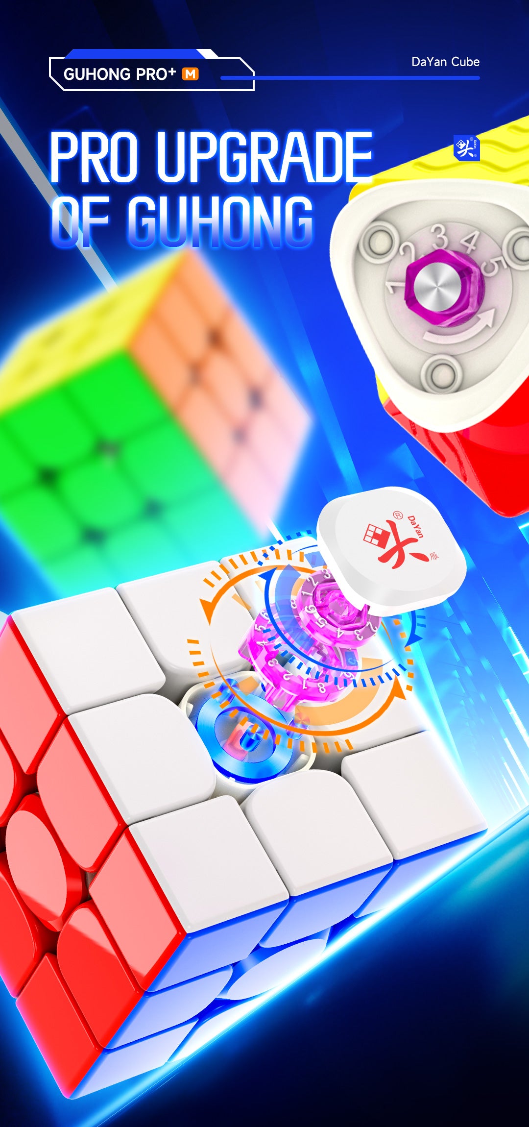 DaYan GuHong Pro+ 3x3 56mm (MagLev)
