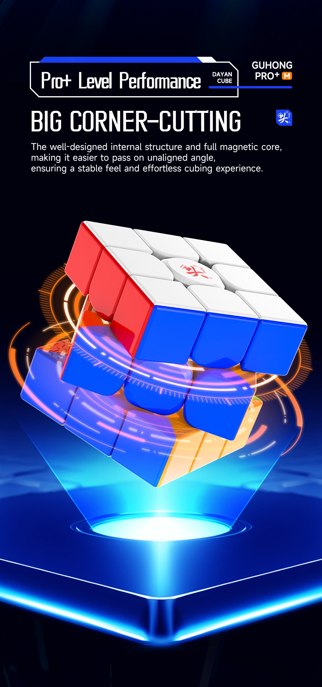 DaYan GuHong Pro+ 3x3 56mm (MagLev)