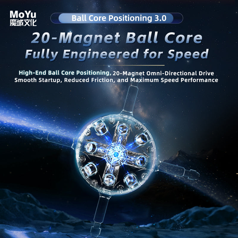 MoYu WeiLong V11 3x3 (8-Magnet Ball-Core + UV)
