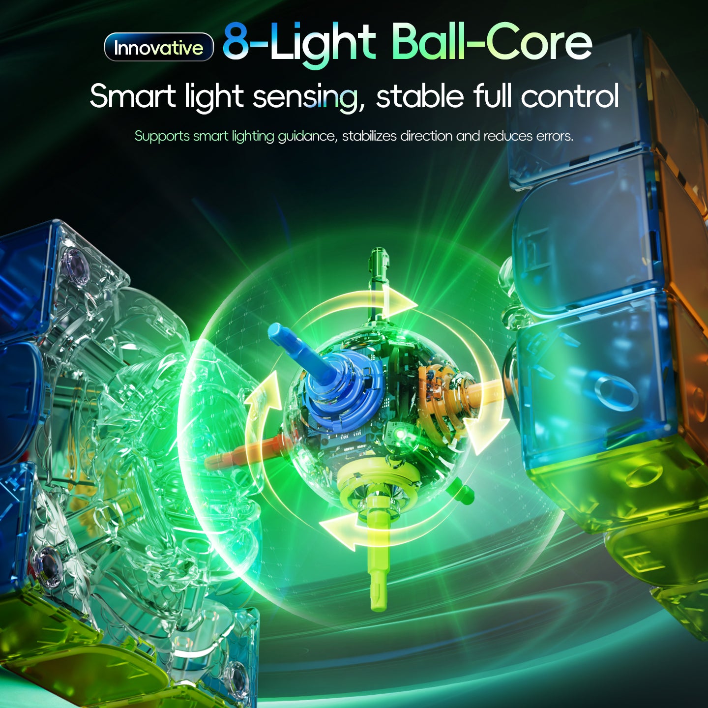 MoYu WeiLong V11 AI 3x3 (Smart Cube, Guided Recovery Edition)