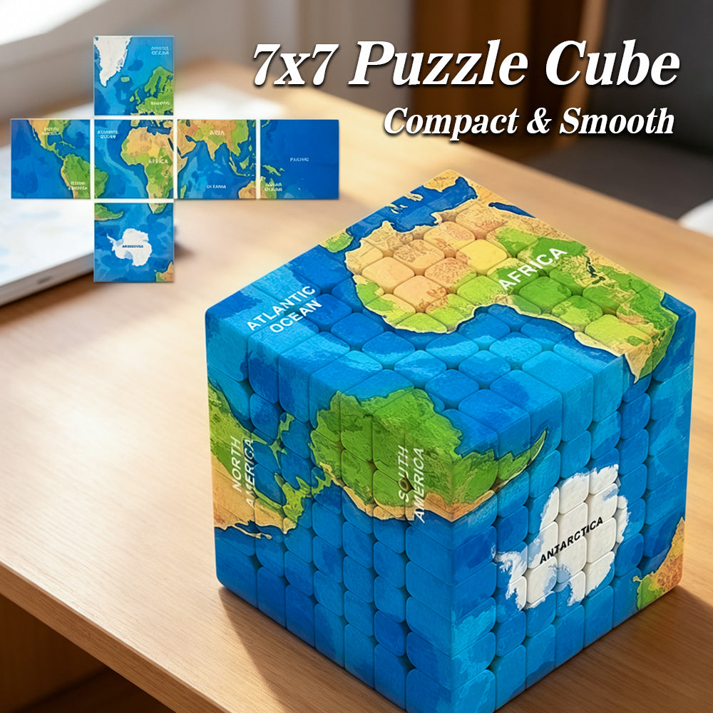 Ziina World Map 7x7 (B)