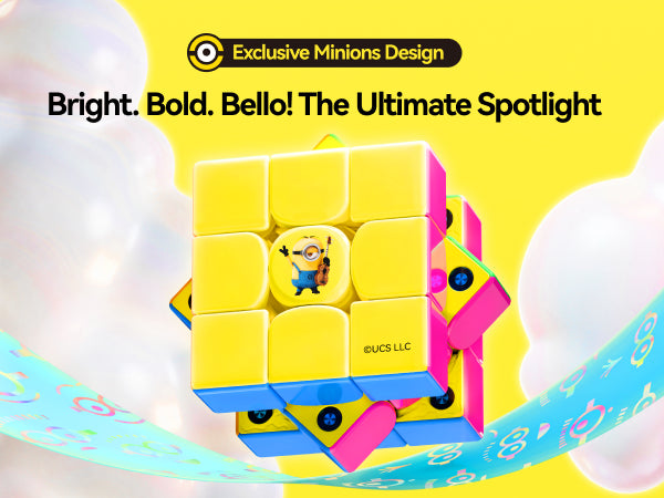 GAN V100 MagLev UV 3x3 (Minions Edition)