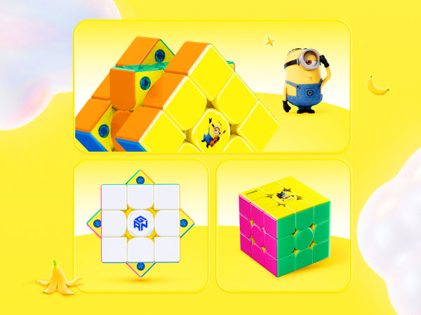 GAN V100 MagLev UV 3x3 (Minions Edition)