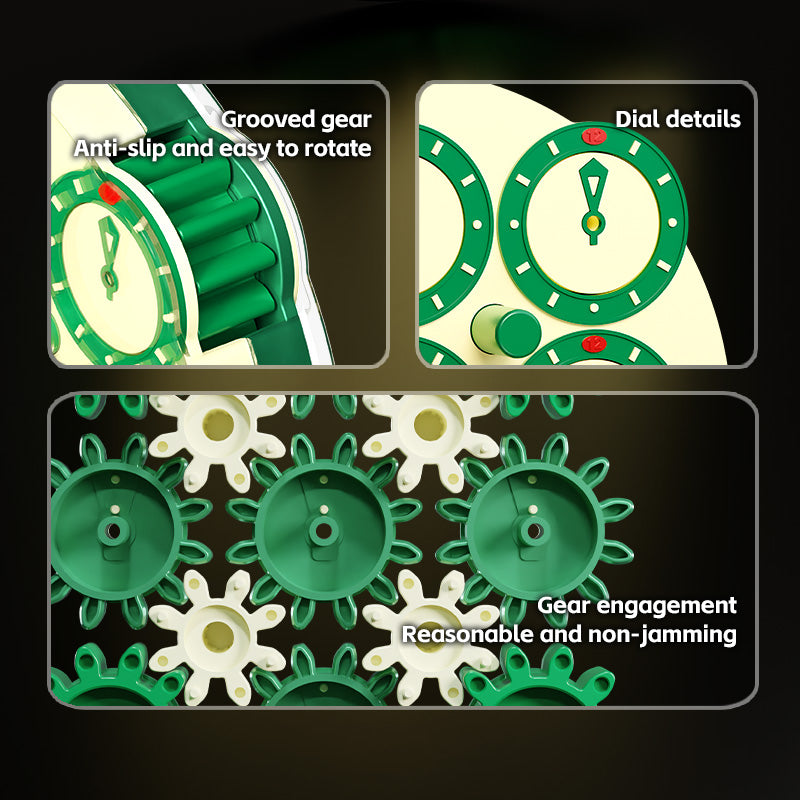 ShengShou Magnetic Clock V2 (Miracle Green Limited Edition)