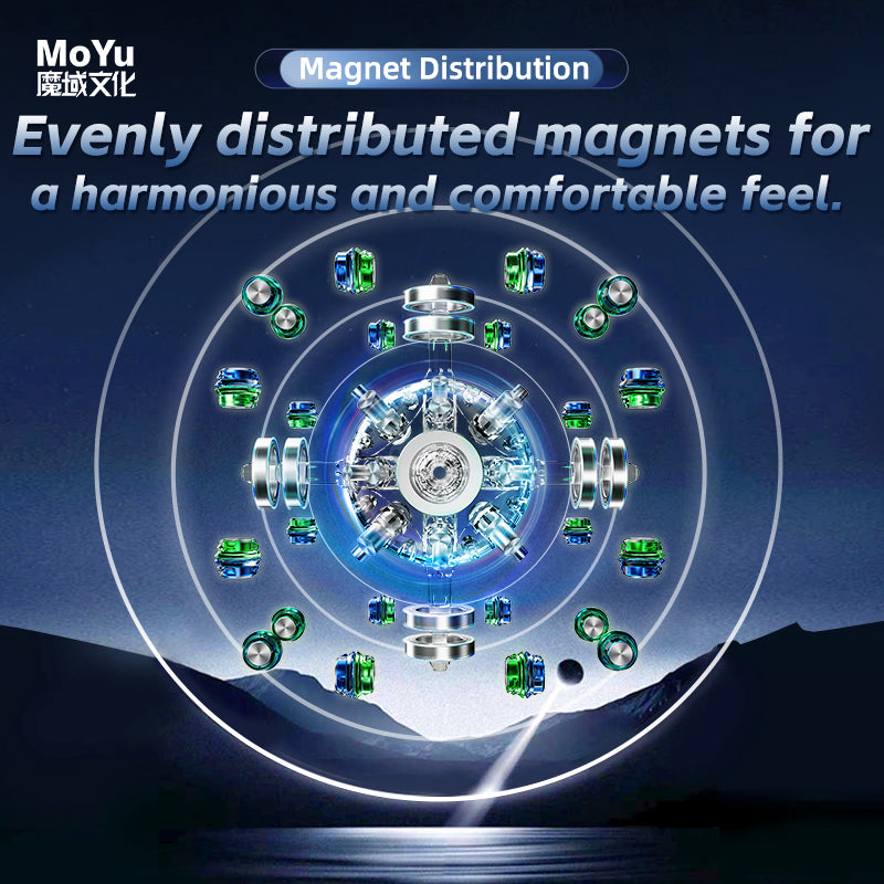 MoYu WeiLong V11 3x3 (Magnetic + UV)