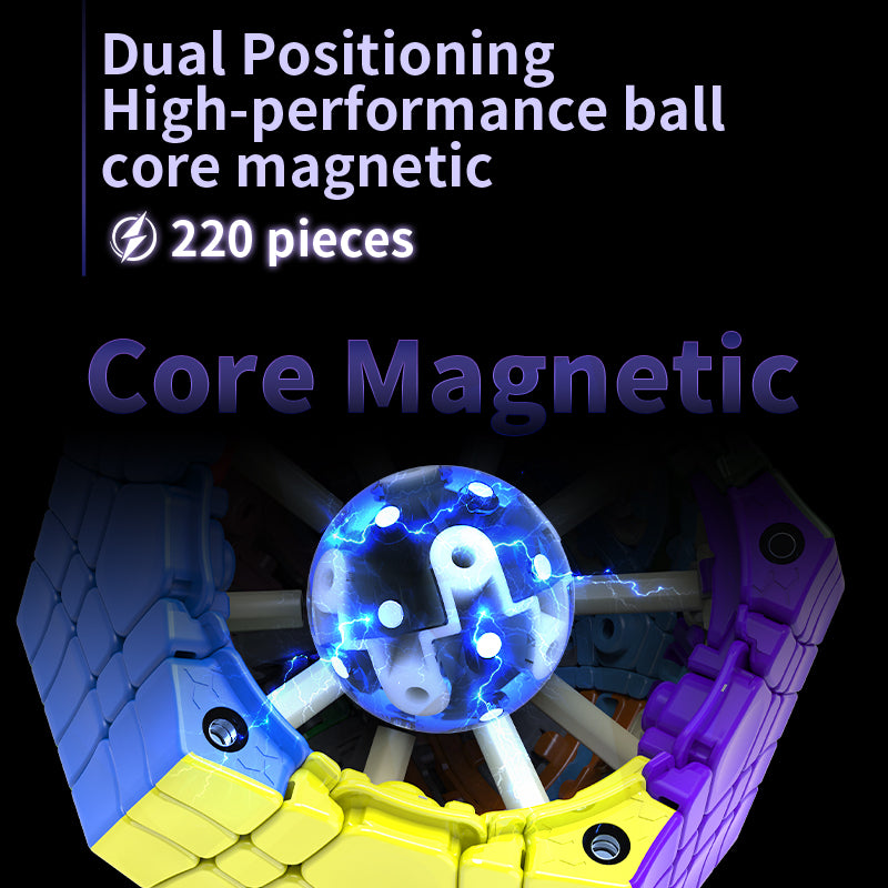 DianSheng Galaxy Gigaminx (Magnetic + Ball-Core)