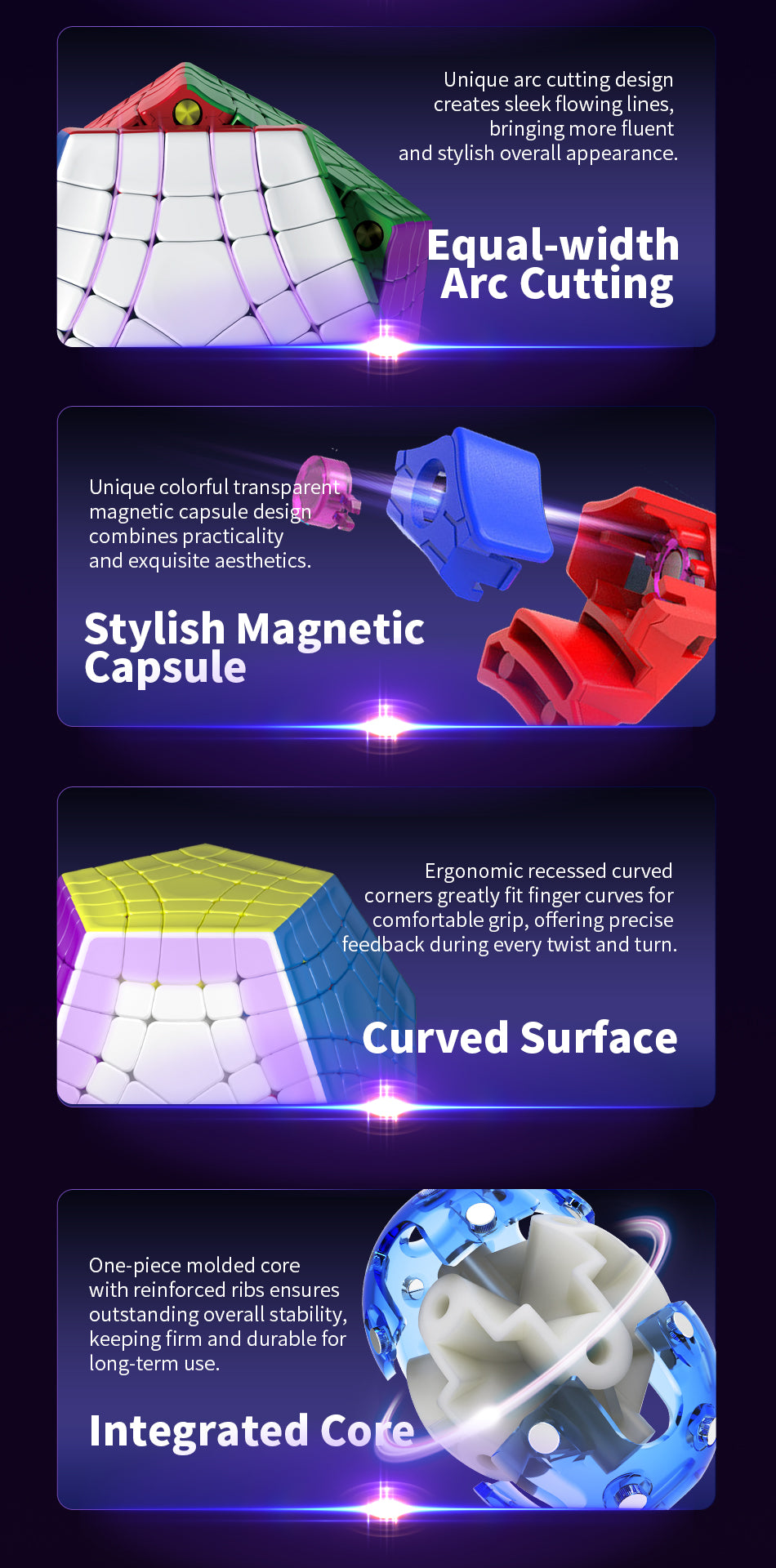 DianSheng Galaxy Gigaminx (Magnetic + Ball-Core)