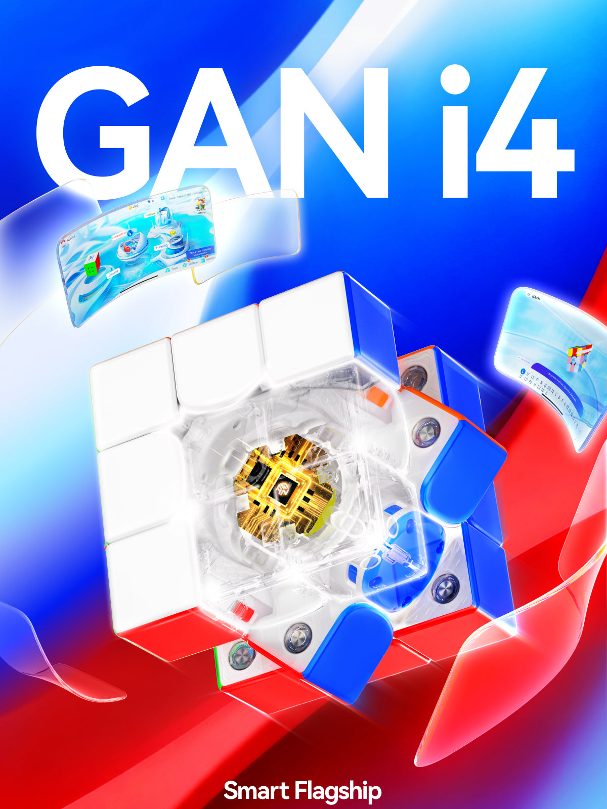 GAN i4 MagLev Frosted 3x3 (Smart Cube)
