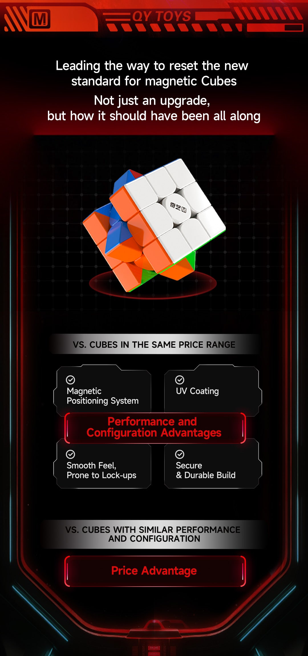 QiYi Warrior M 3x3 (Magnetic)