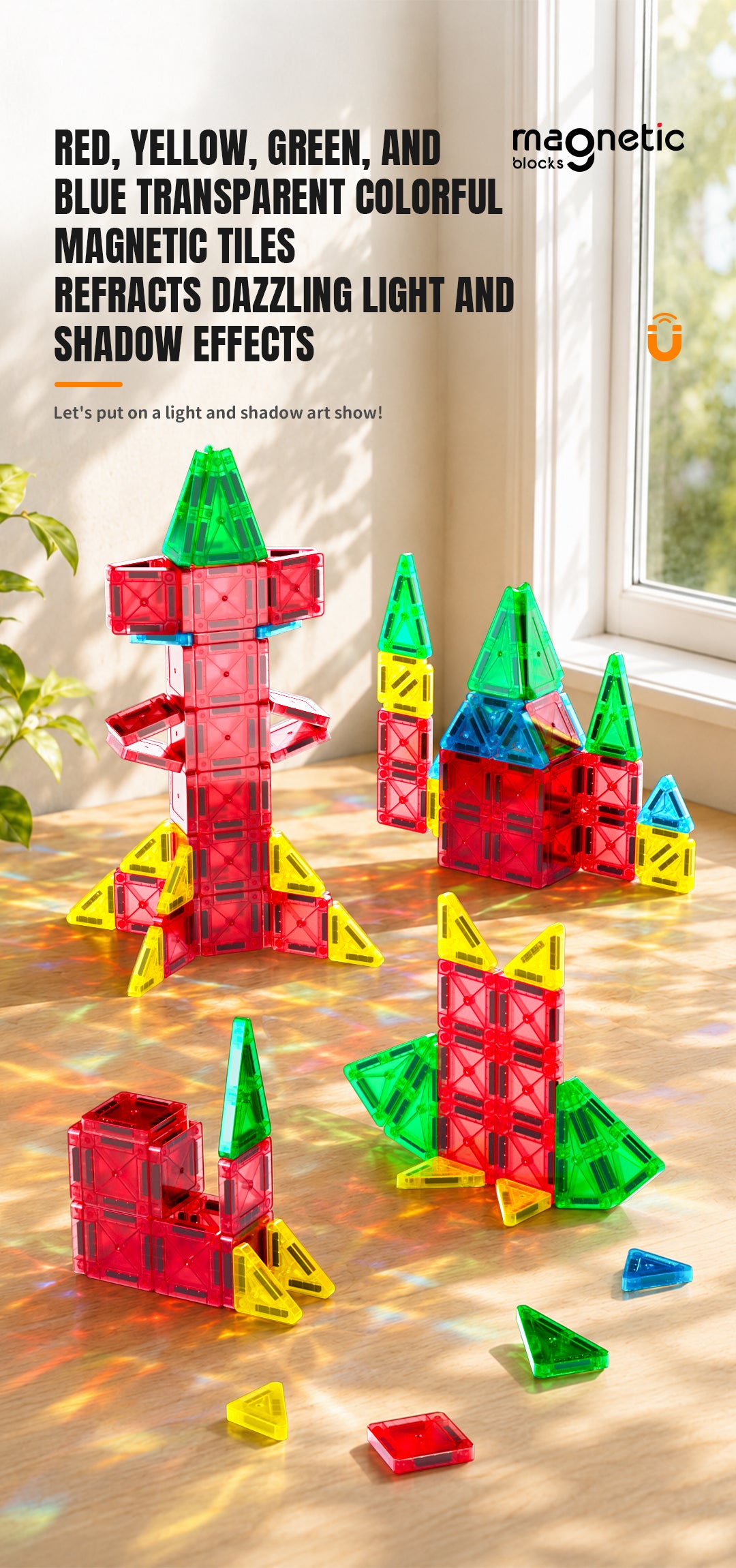 QiYi Mini Magnetic Blocks (Set of 48)