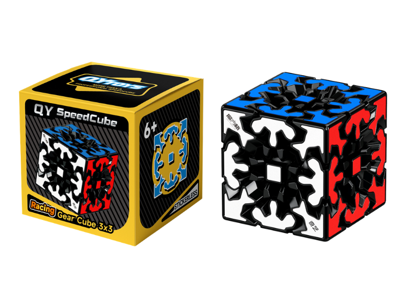 QiYi Speed Gear Cube 3x3 (Tiled) - Black