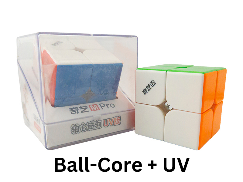 QiYi M Pro 2x2 (Ball-Core + UV SAOCube SE) - Stickerless