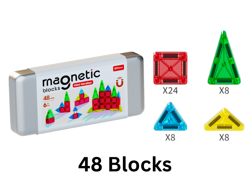QiYi Mini Magnetic Blocks (Set of 48)