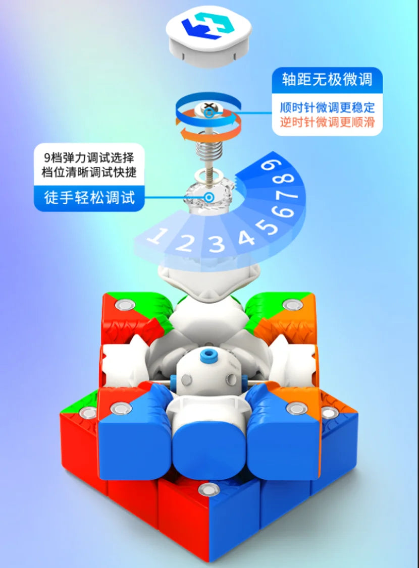 MoreTry TianMa X3+ 3x3 (8-Magnet Ball-Core + MagLev SAOCube SE)
