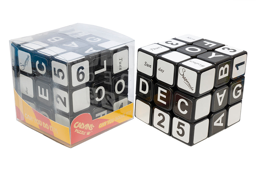 Calendar Cube V1 3x3 - Black