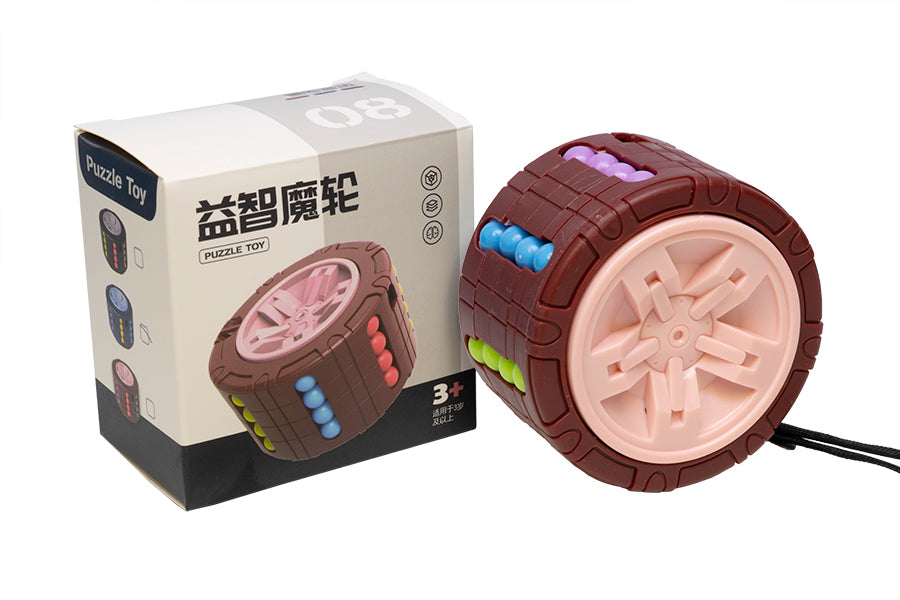 Puzzle Ball Magic Bean Wheel - Red