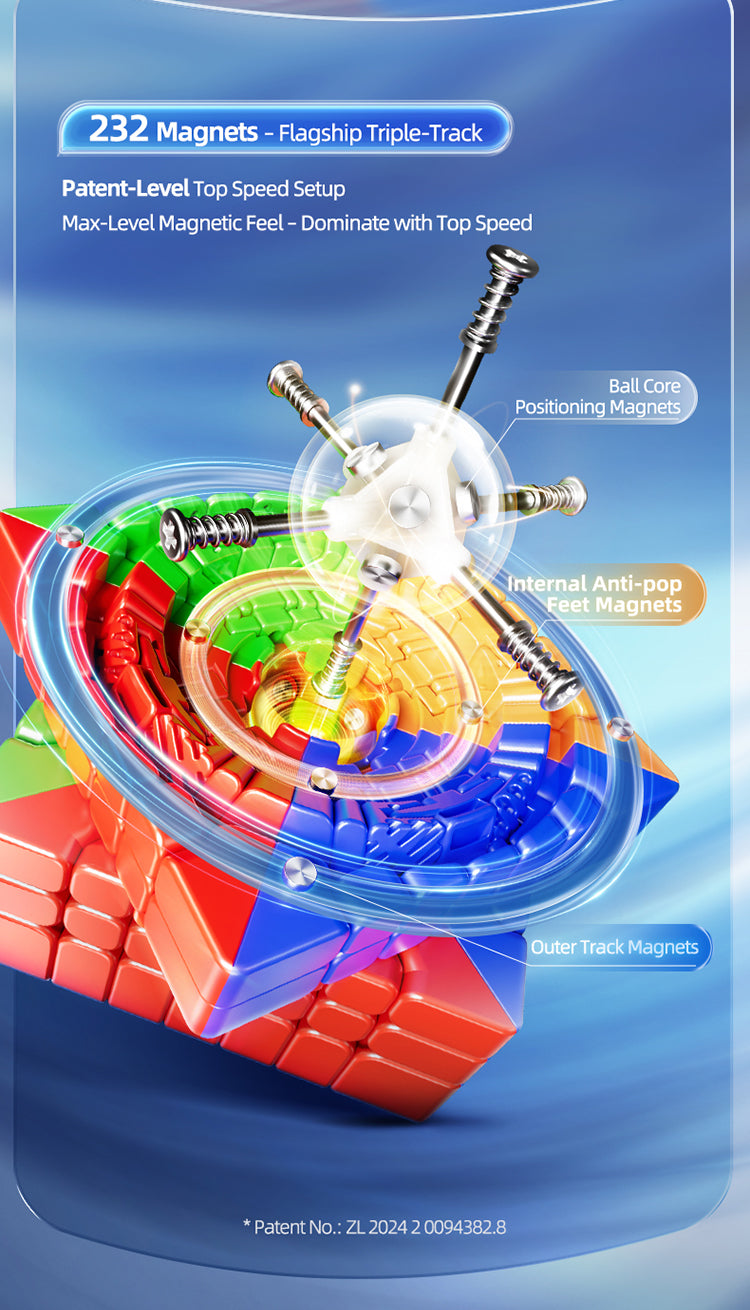 MoYu AoFu V5 7x7 (Triple-Track Magnetic)