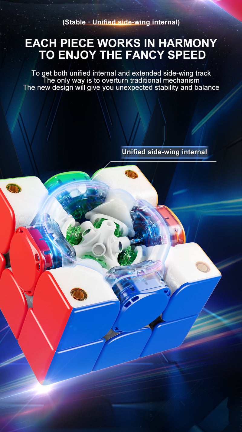 YJ Meta3 3x3 (Wing-Magnetic + 8-Magnet Ball-Core + UV)