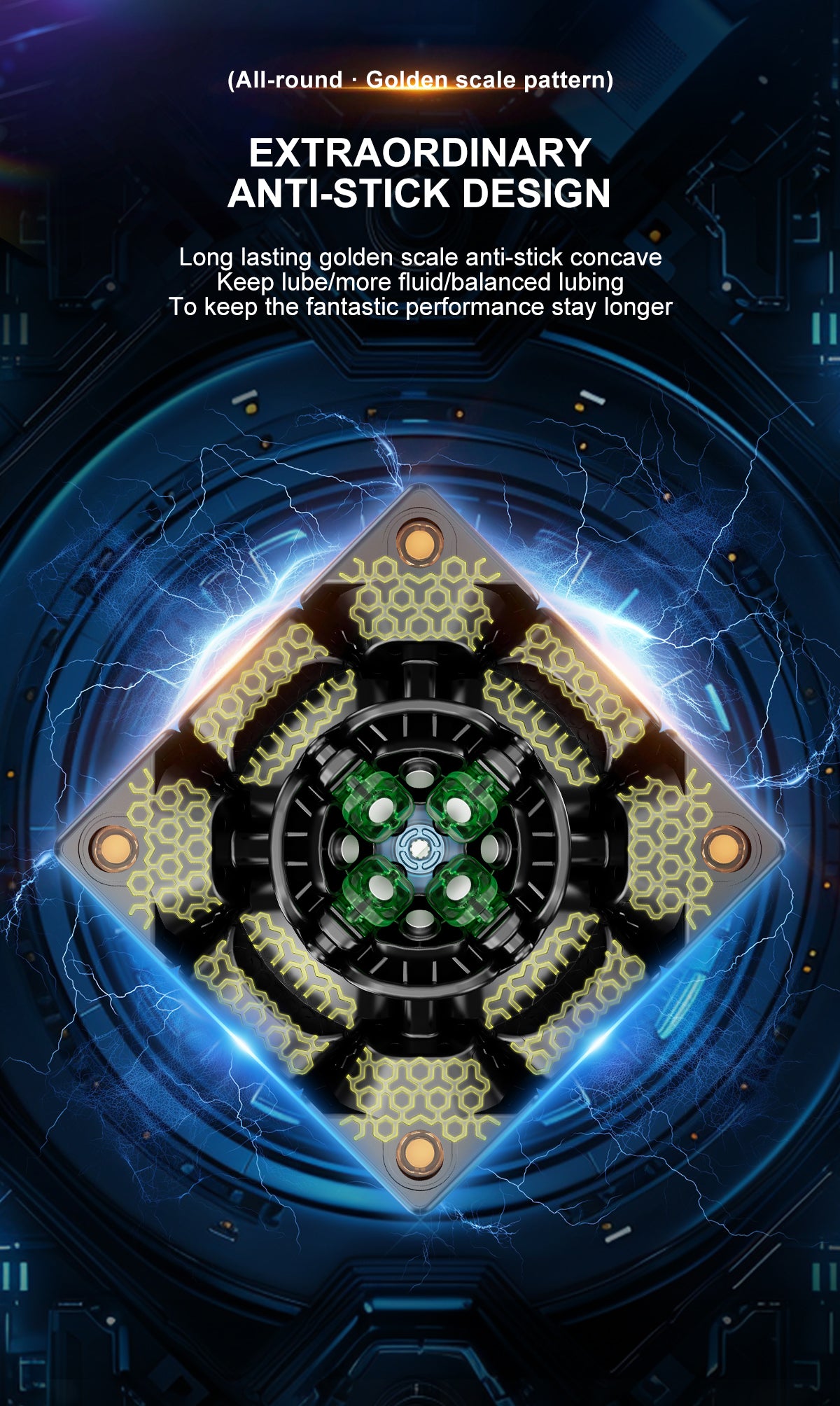 YJ Meta3 3x3 (Wing-Magnetic + 8-Magnet Ball-Core + UV)