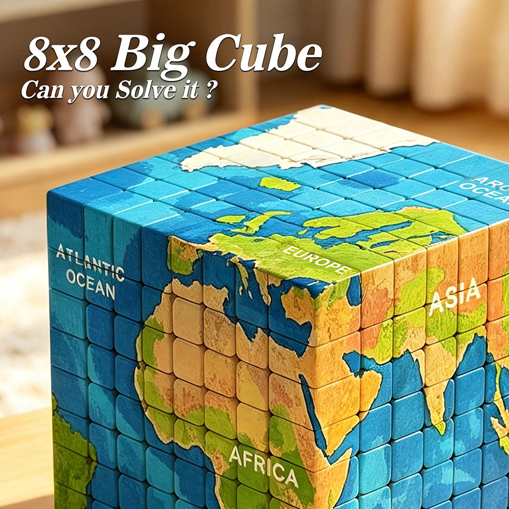 Ziina World Map 8x8 (B)