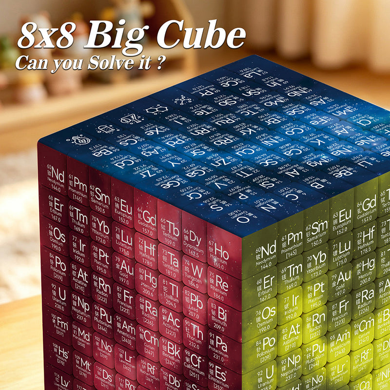 Ziina Periodic Table 8x8