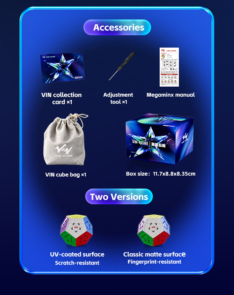 VIN Azure Megaminx Lite (Standard)