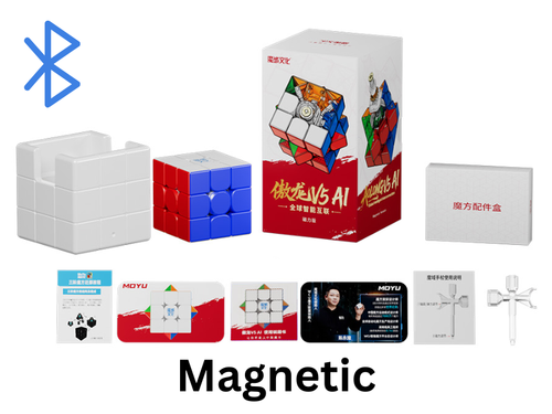 MoYu AoLong V5 AI 3x3 (Smart Cube, Magnetic) - Stickerless