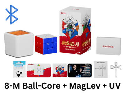 MoYu AoLong V5 AI 3x3 (Smart Cube, 8-Magnet Ball-Core + MagLev + UV)