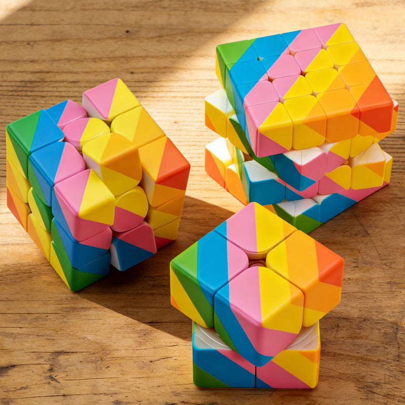 Ziina Rainbow Cube 4x4 (6-Color)