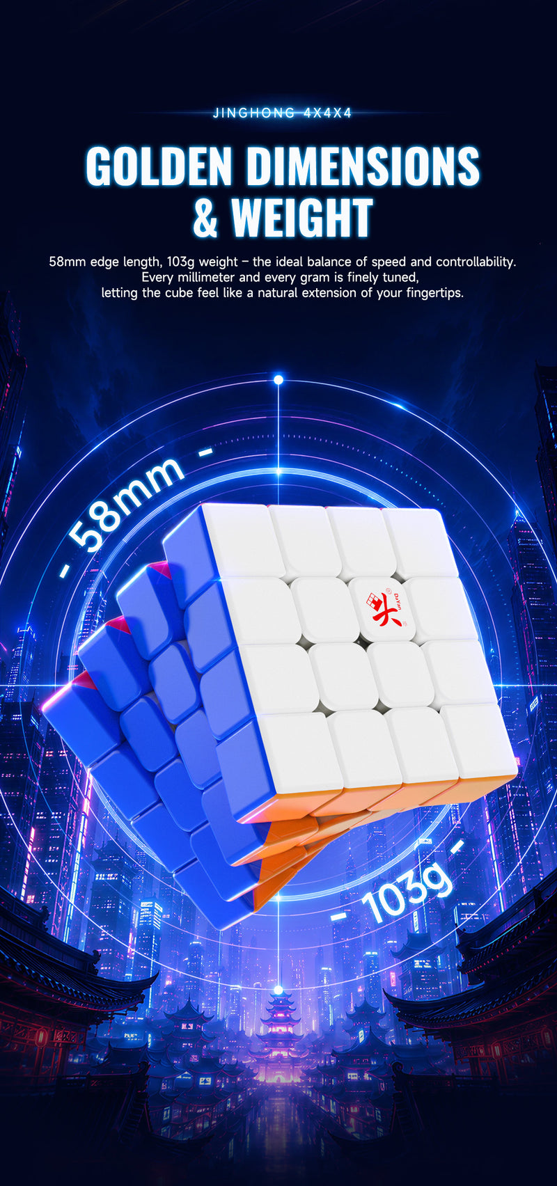 DaYan JingHong 4x4 (Magnetic)