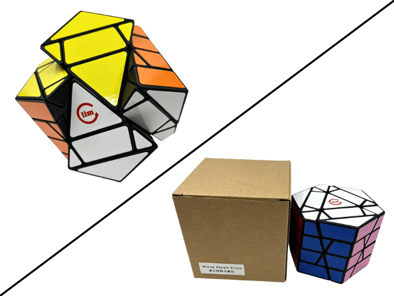 LimCube Mixup Skewb Prism - Black