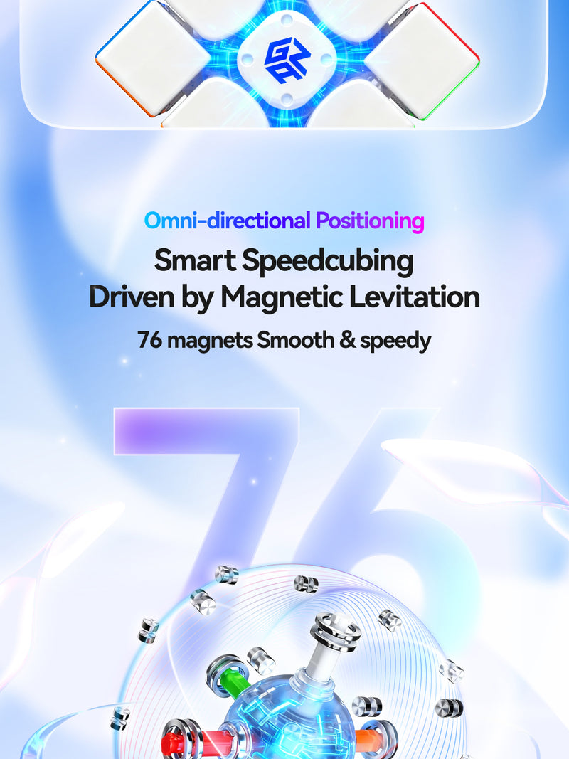 GAN i4 MagLev Frosted 3x3 (Smart Cube)