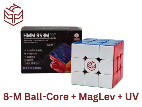 MoYu RS3 M V5 3x3 (8-Magnet Ball-Core + MagLev + UV HMM SE)