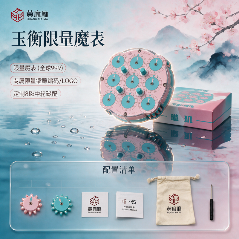 ESTAR Clock (Magnetic + Ball-Bearings, HMM Limited Edition)