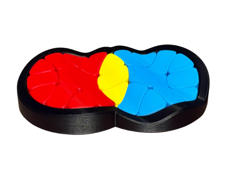 Kanyon Wavy 2-Circle Puzzle