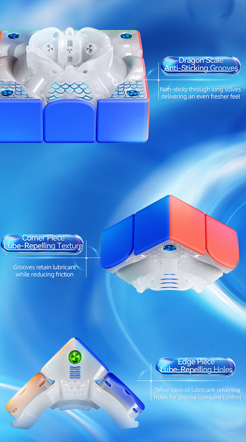 MoYu AoLong V6 3x3 (20-Magnet Ball-Core + MagLev + Nano Skin) [Pre-Order]