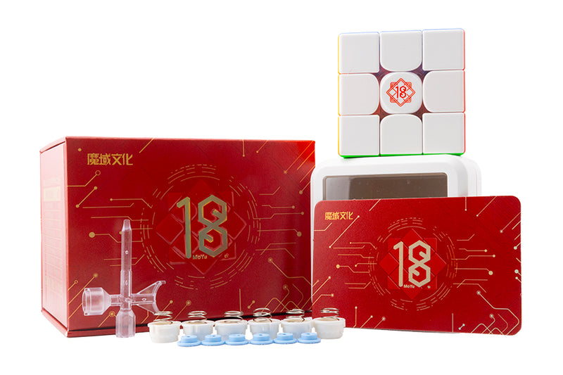 MoYu Super WeiLong 3x3 V2 AI (8-Magnet Ball-Core + MagLev) - 18th Anniversary Edition