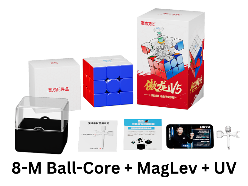 MoYu AoLong V5 (8-Magnet Ball-Core + MagLev + UV) - Stickerless